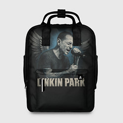 Рюкзак женский Chester Bennington - Angel, цвет: 3D-принт