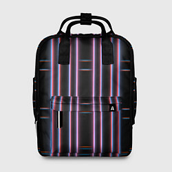 Женский рюкзак Neon red blue black