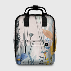 Женский рюкзак Цветы полевые