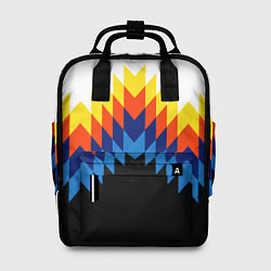 Рюкзак женский Олдскульный паттерн, цвет: 3D-принт