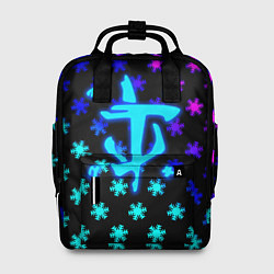 Рюкзак женский Doom winter neon, цвет: 3D-принт