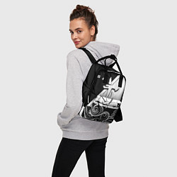 Рюкзак женский Doom стильная геометрия, цвет: 3D-принт — фото 2