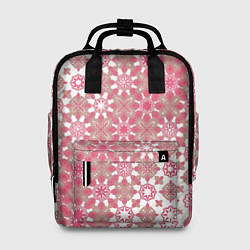 Рюкзак женский Звездная россыпь-розовый, цвет: 3D-принт