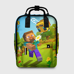 Рюкзак женский Стив и пчела, цвет: 3D-принт