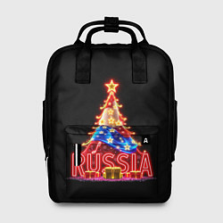 Рюкзак женский Christmas day, цвет: 3D-принт