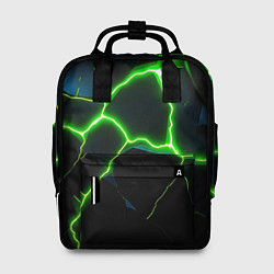 Рюкзак женский Green split, цвет: 3D-принт