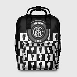 Рюкзак женский Inter люди спорт паттерн, цвет: 3D-принт