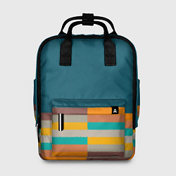 Женский рюкзак Индиго и шумовой градиент заката с текстурой