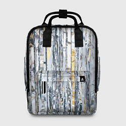 Рюкзак женский Новогодний дождик, цвет: 3D-принт