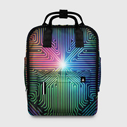 Женский рюкзак Линейная графика