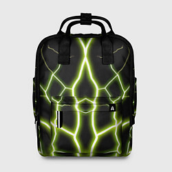 Рюкзак женский Color green black, цвет: 3D-принт