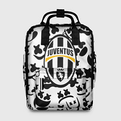 Рюкзак женский Маршмеллоу x Ювентус, цвет: 3D-принт