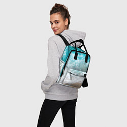 Рюкзак женский Берег, цвет: 3D-принт — фото 2