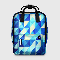 Женский рюкзак Синяя геометрия