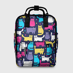 Рюкзак женский Котятки, цвет: 3D-принт