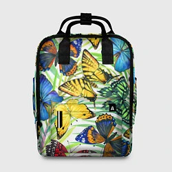 Женский рюкзак Тропические бабочки