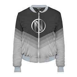 Бомбер женский EnVyUs Uniform, цвет: 3D-меланж