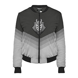 Бомбер женский G2 Esports Uniform, цвет: 3D-черный