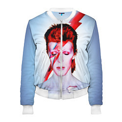 Бомбер женский Aladdin sane, цвет: 3D-белый