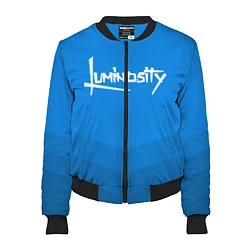 Бомбер женский Luminosity Uniform, цвет: 3D-черный