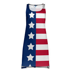Туника женская USA Flag, цвет: 3D-принт