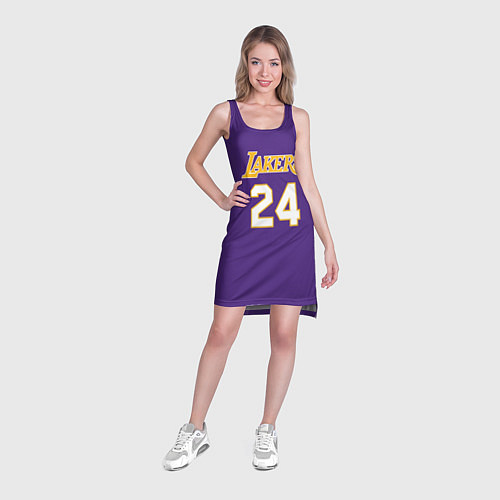 Женская туника Los Angeles Lakers Kobe Brya / 3D-принт – фото 3