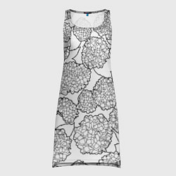 Туника женская Гортензии, цвет: 3D-принт