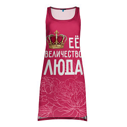 Туника женская Её величество Люда, цвет: 3D-принт