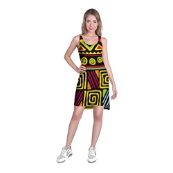 Туника женская Африка, цвет: 3D-принт — фото 2