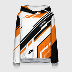 Толстовка-худи женская CS:GO Asiimov P90 Style, цвет: 3D-меланж