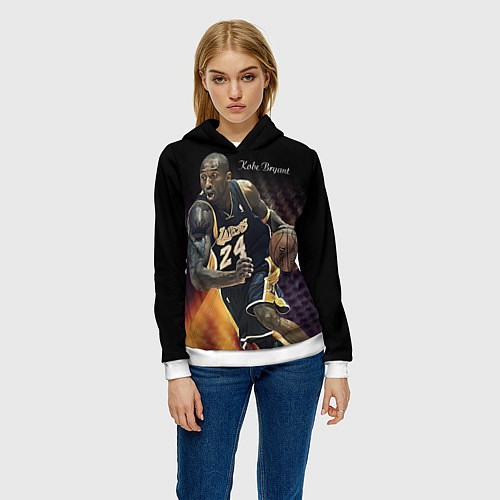Женская толстовка Kobe Bryant / 3D-Белый – фото 3