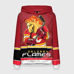 Женская толстовка Calgary Flames