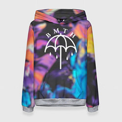 Толстовка-худи женская BMTH Rain, цвет: 3D-меланж