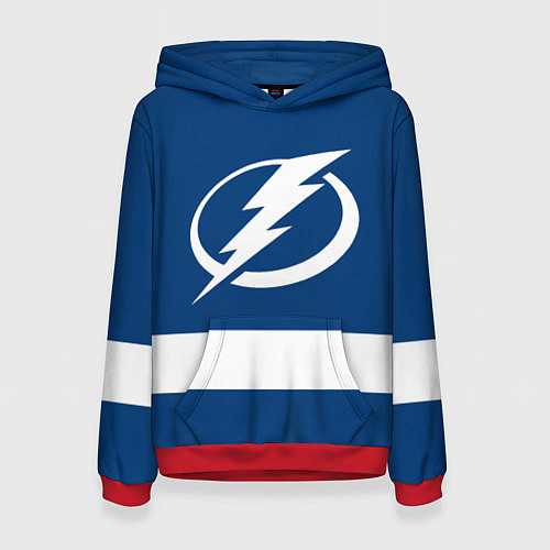 Женская толстовка Tampa Bay Lightning / 3D-Красный – фото 1