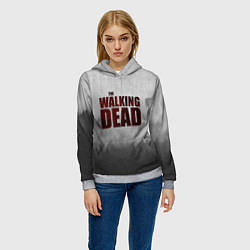 Толстовка-худи женская The Walking Dead, цвет: 3D-меланж — фото 2