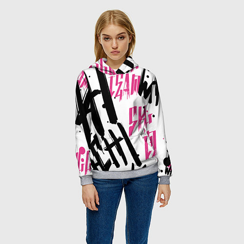 Женская толстовка Kai Wachi / 3D-Меланж – фото 3