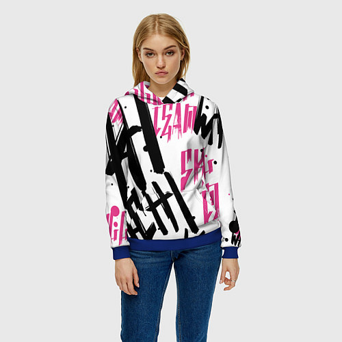 Женская толстовка Kai Wachi / 3D-Синий – фото 3