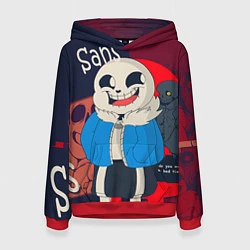 Женская толстовка Sans