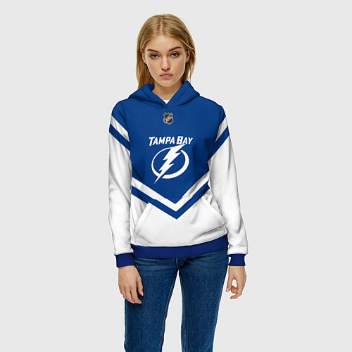 Женская толстовка NHL: Tampa Bay Lightning / 3D-Синий – фото 3