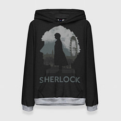 Женская толстовка Sherlock World