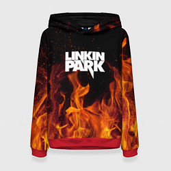 Женская толстовка Linkin Park: Hell Flame