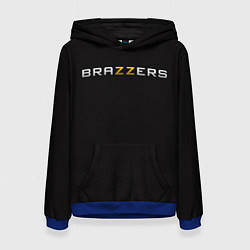 Толстовка-худи женская Brazzers, цвет: 3D-синий