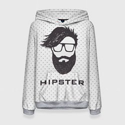 Толстовка-худи женская Hipster, цвет: 3D-меланж