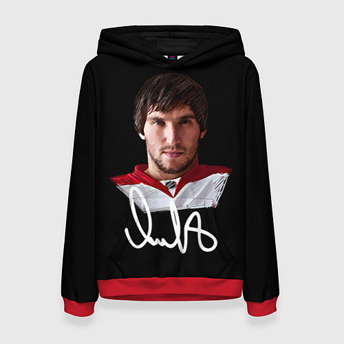 Женская толстовка Овечкин / 3D-Красный – фото 1