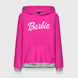 Толстовка-худи женская Барби, цвет: 3D-меланж