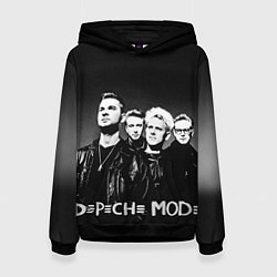 Толстовка-худи женская Depeche Mode: mono, цвет: 3D-черный