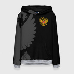 Женская толстовка Russia - Black collection