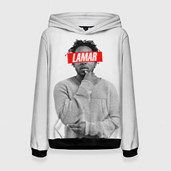 Толстовка-худи женская Lamar Supreme, цвет: 3D-черный