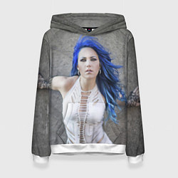 Толстовка-худи женская Arch Enemy: Alissa White-Gluz, цвет: 3D-белый