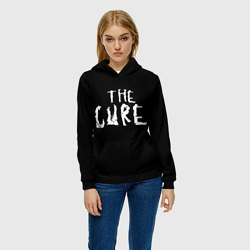 Женская толстовка The Cure: Logo / 3D-Черный – фото 3